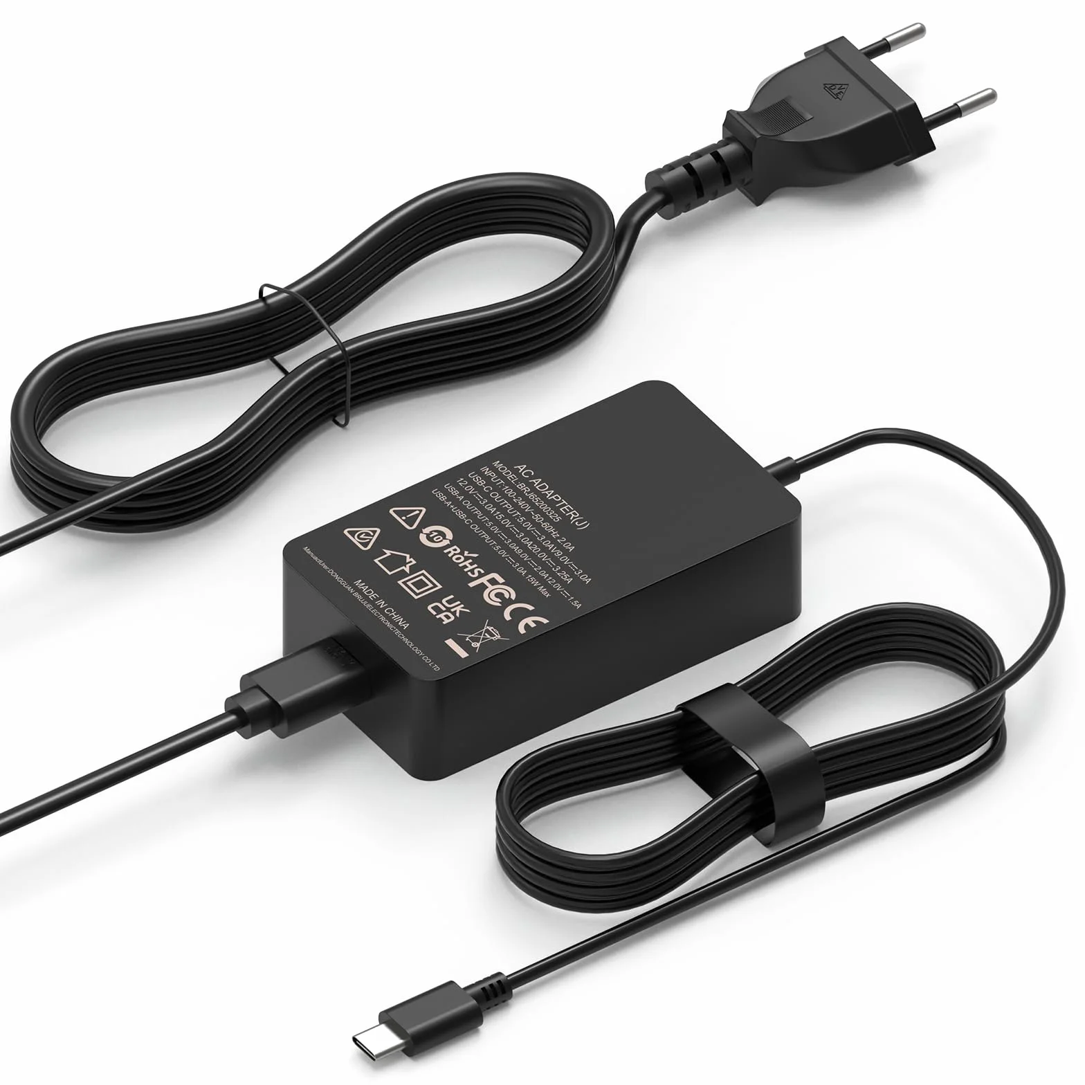 shefor Chargeur pour DJI, 65W USB C Chargeur pour DJI Avata Mini 2 SE, 4 Pro 3 Pro Air 3 2S Mavic 3 Classic Cine Goggles 2, stabilisateurs de Drone, caméras de Sport JBL Xtreme 3 Alimentation